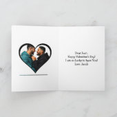 Carte Joli LGBT+ Anime Saint-Valentin personnalisé (Intérieur)