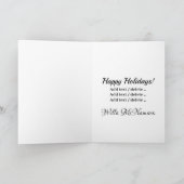 Carte Joli Noël (Intérieur)