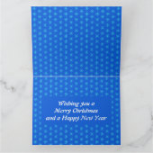 Carte Joli Noël Walrus et Snowflakes Custom (Intérieur)