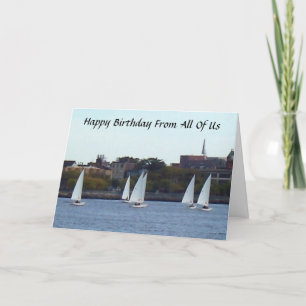CARTE JOLI PÈRE D'ANNIVERSAIRE DE "TOUS NOUS"