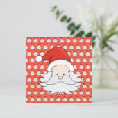 Carte Joli Père Noël (Debout devant)