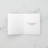 Carte Joli petit chat sur un potiron avec des feuilles d (Intérieur)