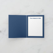 Carte Joli phare en faux vitrail ajouter du texte (Intérieur)