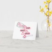 Carte Joli pot de coeurs pour un rétablissement rapide (Fleur jaune)