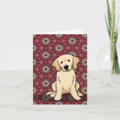 Carte Joli Retriever doré (Devant)