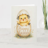 Carte Joli salut de Pâques à Chick Chick (Devant)