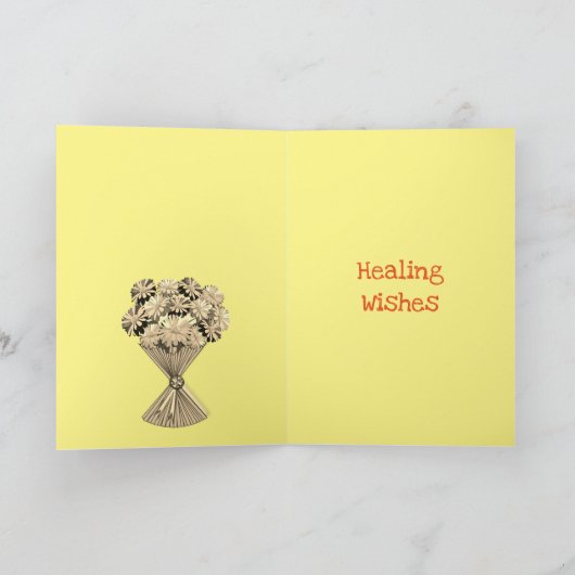 Carte Joli S'En Sortir Bientôt Nanna Salutation (Intérieur)