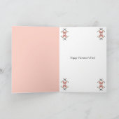 Carte Joli Sushi Rose Kawaii Amoureux Saint Valentin (Intérieur)