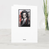 Carte Joli Vampire Dreamy Lord Joyeux Anniversaire Nom (Dos)