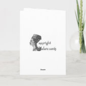 Carte Joli vase rouge sculpté (Dos)