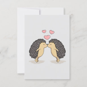 Carte Jolie Baise Baiseuse Hérisson