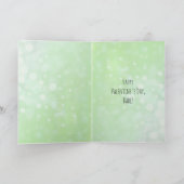 Carte Jolie blague de souris coquette | Joyeuse Saint-Va (Intérieur)