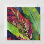 Carte Jolie botanique | Pensez à votre amitié (Devant)