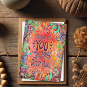 Carte Jolie citation de joyeux anniversaire avec de joli