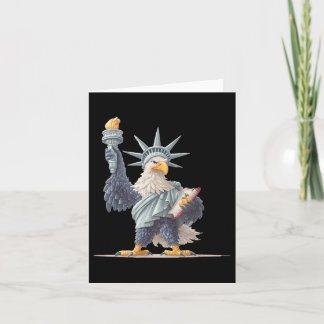 Carte Jolie Costume De Statue Des États-Unis Pour Vêteme