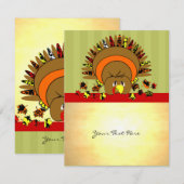 Carte Jolie couleur complète Turquie (Devant / Derrière)