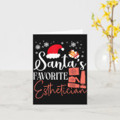 Carte Jolie esthéticienne agréée Soins de peau Beauticia (Fleur jaune)