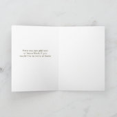 Carte Jolie fête d'anniversaire des lapins d'hiver (Intérieur)