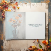 Carte Jolie Fleurs Modernes et Vase Joyeux anniversaire