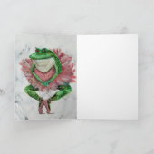 Carte Jolie grenouille (Intérieur)