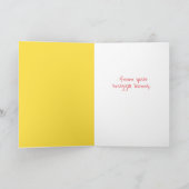 Carte Jolie Pâques De Votre Chiot Lapin Snuggle (Intérieur)