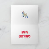 Carte Jolie Père Noël Baby Chèvre (Intérieur)