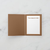 Carte Jolie plage paresse ajouter du texte (Intérieur)