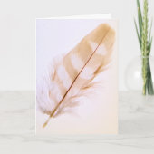 Carte Jolie Plumes Nature Se Bien (Devant)