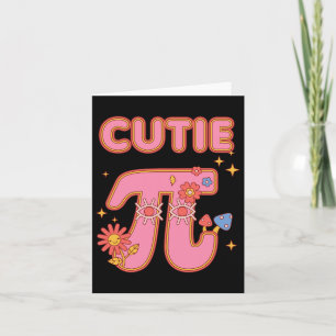 Carte Jolie tarte Pi Joyeuse journée Pi Mathématiques Pr