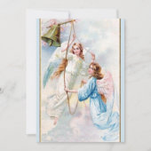 Carte Jolies Anges Avec Cloche (Devant)