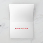 Carte Jolies chouettes Joyeuse Saint-Valentin (Intérieur)