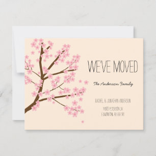 Carte Jolies fleurs de cerisiers Sakura Arbre Nous avons