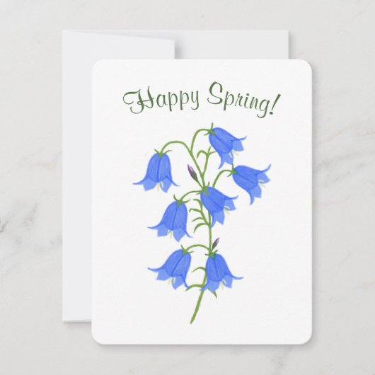 Carte Jolies Jacinthes de Printemps (Devant)