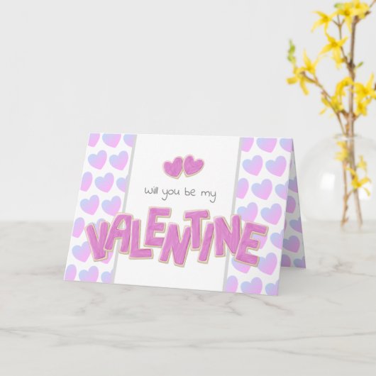 Carte jolis biscuits découpés en forme de lettres seras- (Fleur jaune)