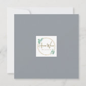 Carte Jolis canards à l'aquarelle et marguerites Blank (Dos)