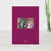 Carte Jolis grands-parents tigrés (Dos)