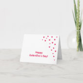 Carte Jolis petits coeurs rouges - Joyuse Galentine's Da (Devant)