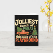 Carte Jolliest Bunch Of Paras This Side Of The Playgroun (Fleur jaune)