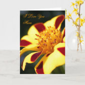 Carte Jolly Jester Marigold Fête des Mères (Fleur jaune)