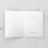 Carte Jolly Père Noël Ho Ho Ho Xmas Salutation (Intérieur)