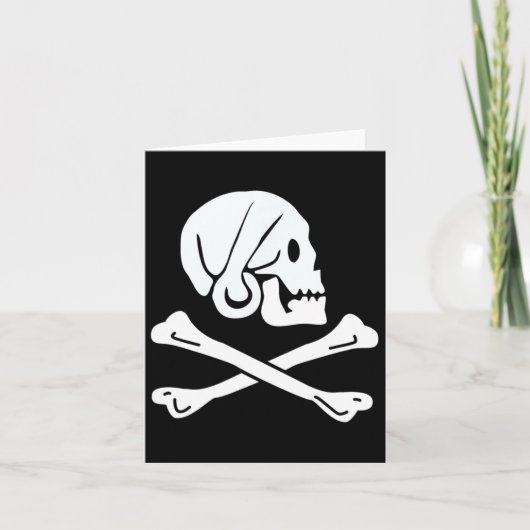 Carte Jolly Roger Henry Chaque drapeau de pirate (Devant)