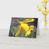 Carte Jonquille (Fleur jaune)