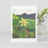 Carte Jonquille (Debout devant)