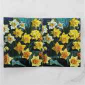 Carte jonquilles (Intérieur)