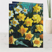 Carte jonquilles (Dos)