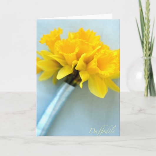 Carte Jonquilles (Devant)