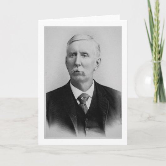 Carte Joseph McCoy (1837-1915) (photo de b/w) (Devant)