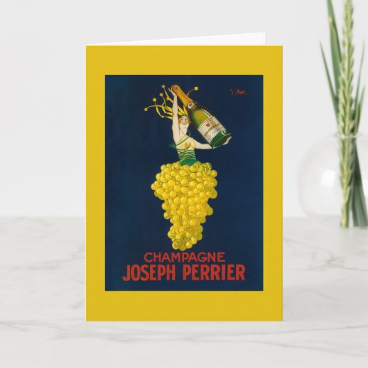 Carte Joseph Perrier Champagne Poster promotionnel (Devant)