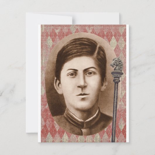 Carte Joseph Staline 14 ans (Devant)
