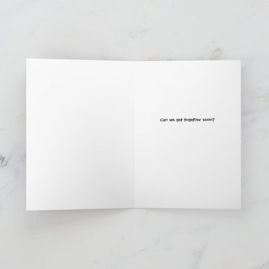 Carte Jote Beagle Chiot Manquant Vous Citer (Intérieur)